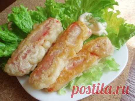 Крабовые палочки, фаршированные грибами - Закуски &lt;!--if(Кулинария)--&gt;- Кулинария&lt;!--endif--&gt; - Каталог статей - Я - женщина