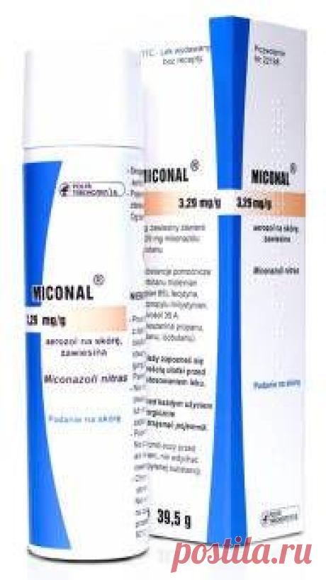 Miconal antifungal aerosol 39.5g Miconal antifungal aerosol UK is a medicinal product whose indication for use is fungal skin infections (e.g. feet, armpits, trunk) and mixed fungal-bacterial infections.