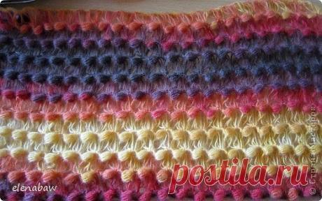 МК «Узор в технике брумстик крючком» (Уроки и МК по ВЯЗАНИЮ) | Журнал Вдохновение Рукодельницы