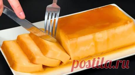 Самый вкусный десерт без выпечки, а нужна только тыква и сгущенка - Будет вкусно - Медиаплатформа МирТесен