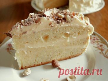 Сметанный торт Ингредиенты:Сметана — 400 гСахар — 100 гМасло сливочное — 200 гМука пшеничная — 300 гРазрыхлитель теста — 1 пакетикДля крема:Сметана — 500 гСахар — 100 гШоколад — для украшенияПриготовление:1. Заранее выньте масло из холодильника, чтобы оно...