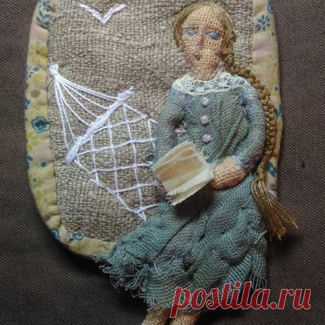 Брошка "Чайка".