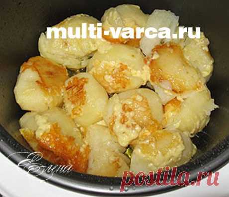 Запеченная картошка в мультиварке