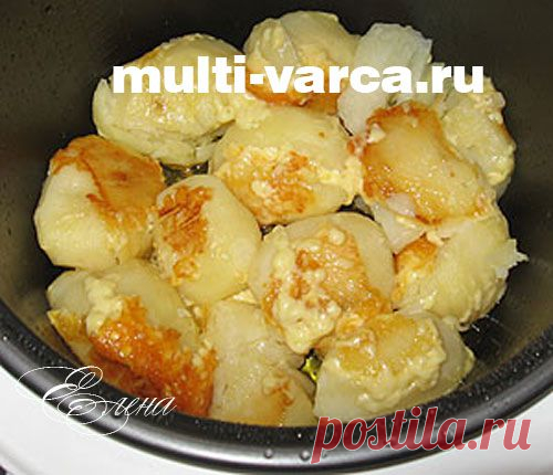 Запеченная картошка в мультиварке
