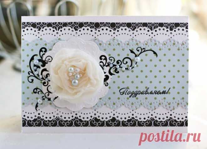 Свадебная открытка своими руками С чего начать создание открытки? Открытка в виде букетика Открытка с узором и объемным тиснением Как сделать «трехмерную» открытку? В... read more