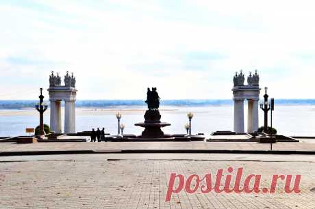 Волгоград. Набережная Волги