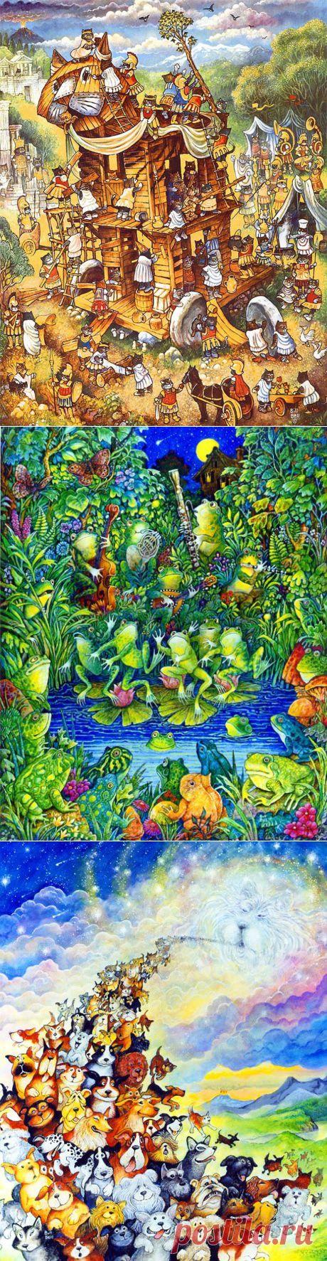 Реальный и воображаемый мир Билла Белла (Bill Bell) - часть 1