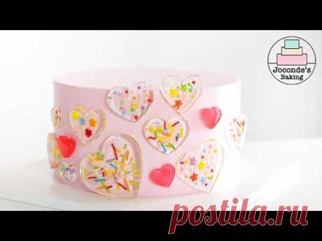 Beautiful Sprinkle Cake, Chocolate Genoise, Creeeamy масляный крем из белого шоколада.