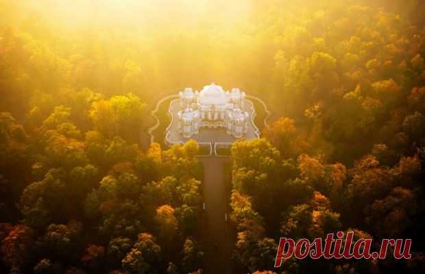 Санкт-Петербург с высоты птичьего полета