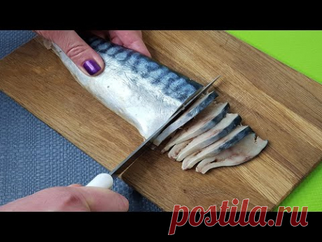 НАУЧИЛ ЗАГРАНИЧНЫЙ ПОВАР! Это БЛЮДО Покоряет сразу! Невероятно вкусно! 🐟Закуски на Праздничный стол!