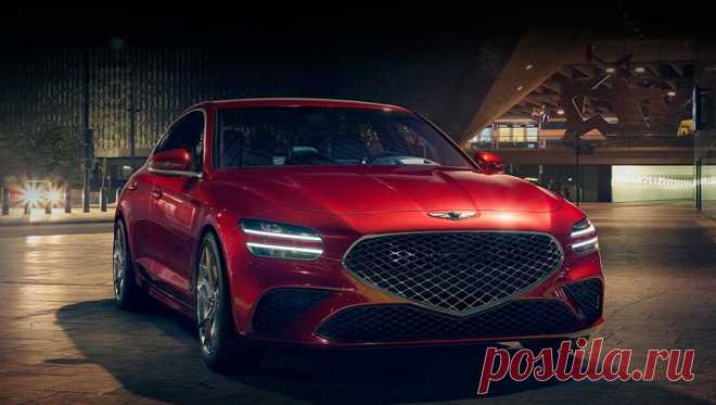Обновленный спортивный седан Genesis G70 2021