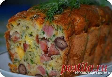 Мясной пирог.