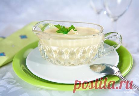 Соус со сметаной и чесноком - пошаговый кулинарный рецепт на Повар.ру