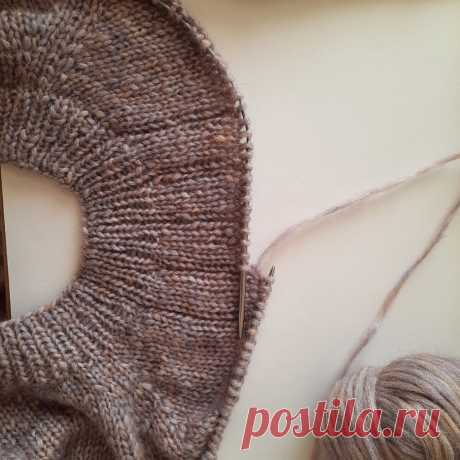 Реглан сверху: подробно о вязании (часть 2) | Студия Hand Made | Яндекс Дзен