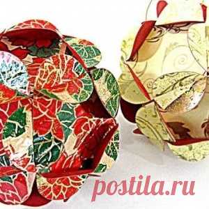Cтильные новогодние шары
