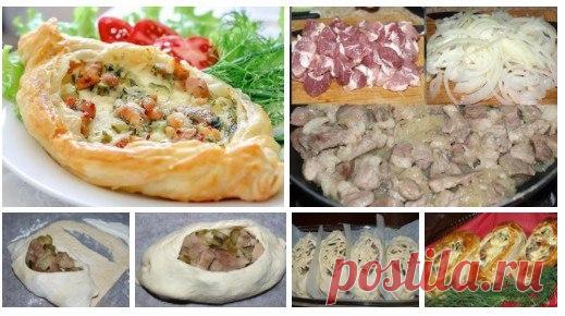 ЛОДОЧКИ ИЗ СЛОЕНОГО ТЕСТА  / Дети - это счастье!