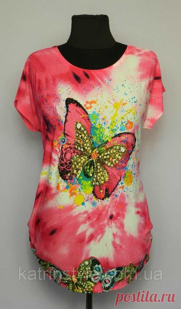 Купить Футболка женская в интернет-магазине "KatrinStyle". Одежда оптом из Хмельницкого по отличным ценам высочайшего качества.