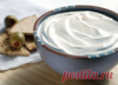 Маски для лица из сметаны