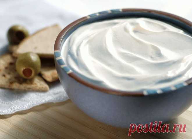 Маски для лица из сметаны