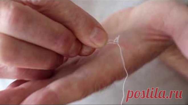 The easy way to thread a needle.