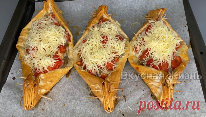 Готовлю из обычного лаваша и куриной грудки праздничный ужин (просто и вкусно) | Вкусная Жизнь | Яндекс Дзен