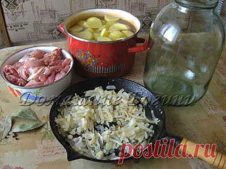 Жаркое &quot; В банке&quot;.