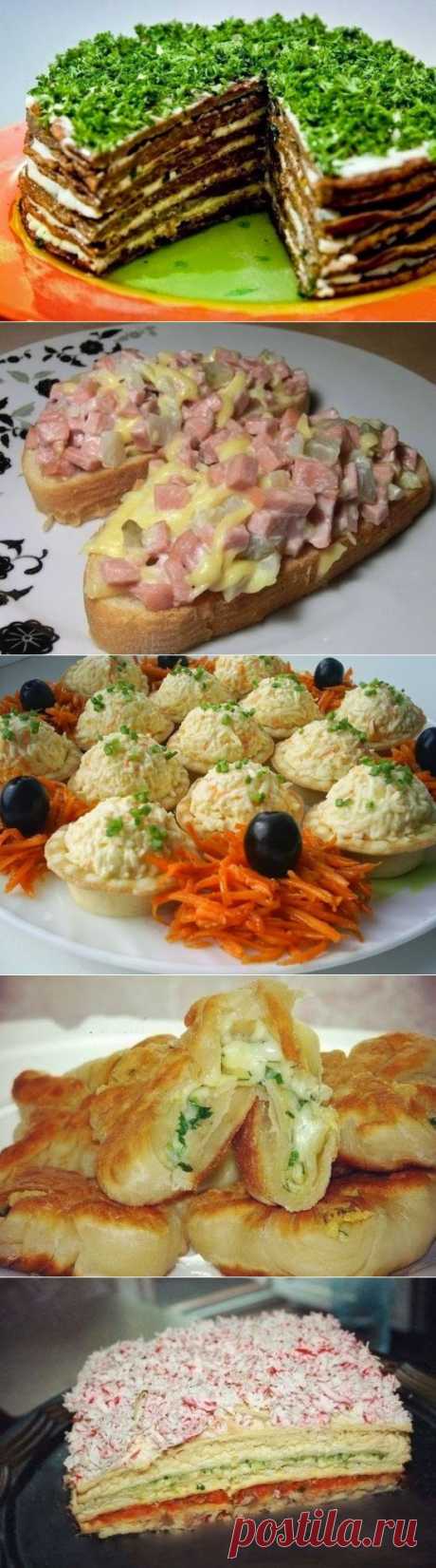 Лучшие кулинарные рецепты: Закуски