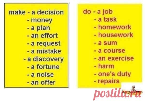 Устойчивые выражения с глаголом DO / Неформальный Английский