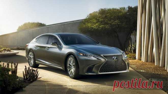 Новый флагман Lexus оснастили битурбо «шестеркой» (19 фото) | Чёрт побери Компания Lexus представила флагманский седан LS пятого поколения.   На моторшоу в Детройте дебютировал автомобиль в модификации LS 500, оснащенный новым шестицилиндровым битурбо мотором и 10-ступенчатой автоматической коробкой передач.Новый седан построен на удлиненной версии модульной заднеприводной платформе GA-L, которая впервые появилась на купе LC 500. Габаритная длина модели составляет 5235 мил...