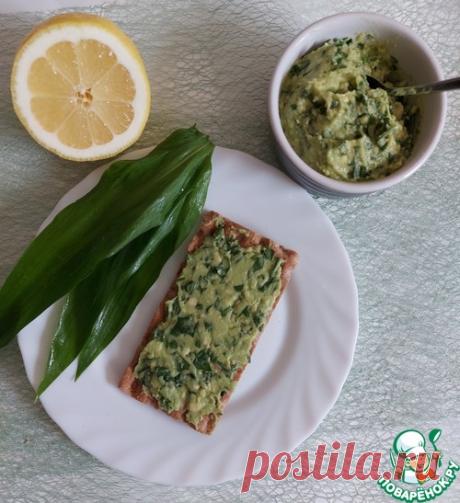 Соус из авокадо и черемши – кулинарный рецепт