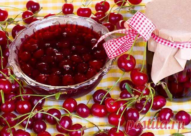 Вишневое варенье в мультиварке рецепт с фото - 1000.menu