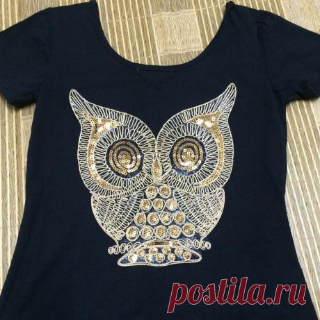 P100 2 шт. Сова Блестками пришивания Патчи для одежды Стикер Этническая для одежды аппликация вышивка Футболке Аксессуар купить на AliExpress