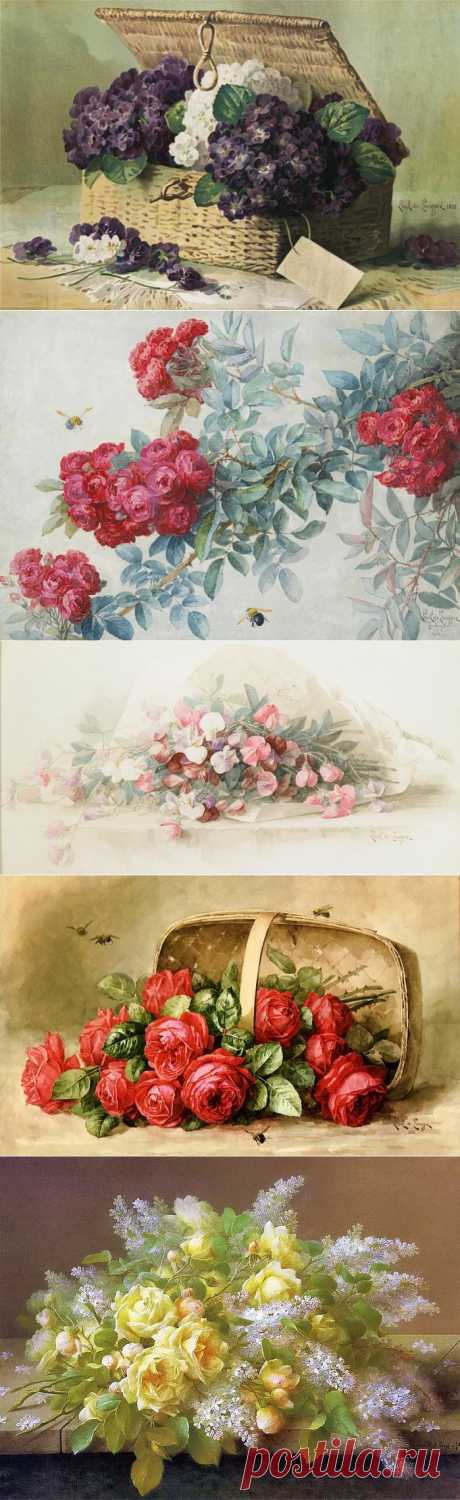Художники Paul и Raoul de Longpre.