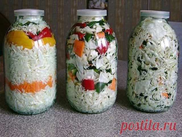 Маринованная капуста - Сохраните себе на стену. Пригодится!