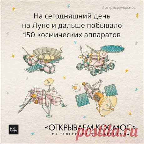 Мы, конечно, не могли обойти стороной сегодняшний праздник! С Днем космонавтики, друзья! Приготовили для вас красивые открытки из книги &quot;Открываем космос&quot; ( P.S. И не забывайте, что на этой неделе у каждого есть возможность покорить книжный космос: скидки на все книги 15%. Подробности здесь: