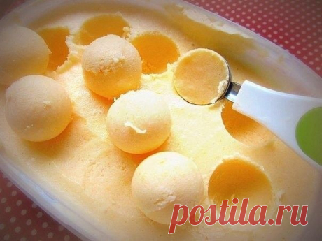 Вкусное Мандариновое Мороженое