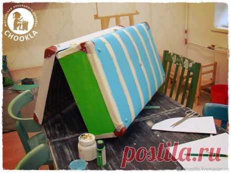 Декорируем старый чемодан | Журнал Ярмарки Мастеров