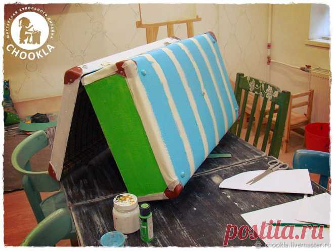 Декорируем старый чемодан | Журнал Ярмарки Мастеров