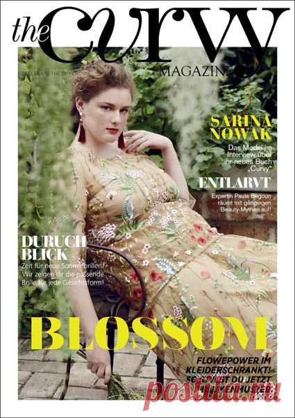 The Curvy Magazine - немецкий журнал мод для полных женщин апрель 2018