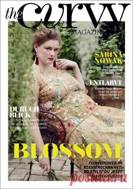 The Curvy Magazine - немецкий журнал мод для полных женщин апрель 2018