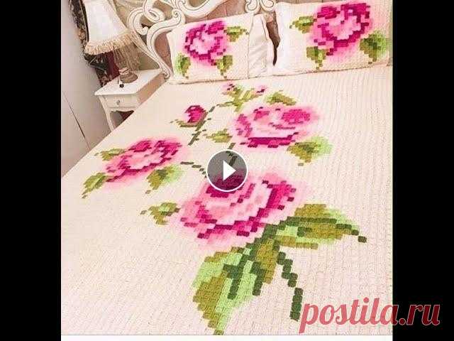 Покрывало крючком. Идеи и схемы вязания! #crochet Теплые и уютные пледы для Вашего дома. Вдохновение для творчества !...