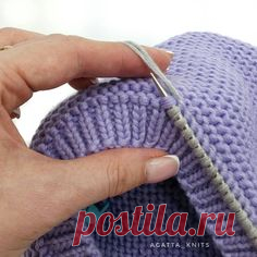 Шлем с подкладом от аgatta_knits