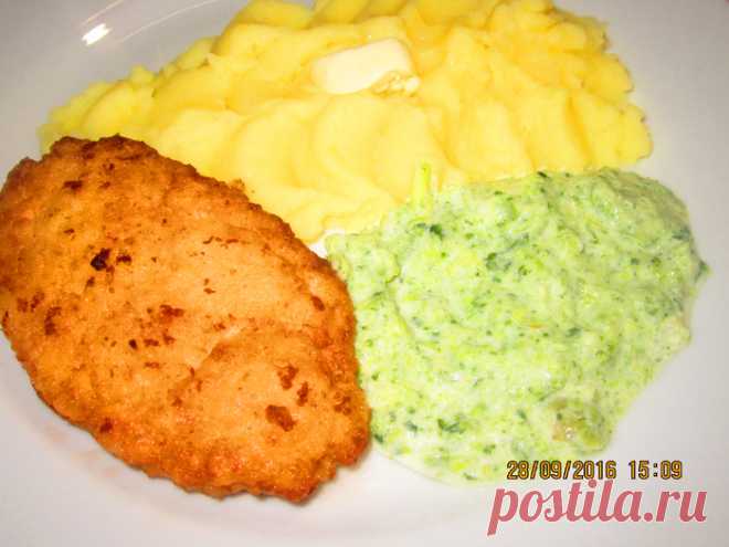 Рыбные котлеты с очень вкусным соусом