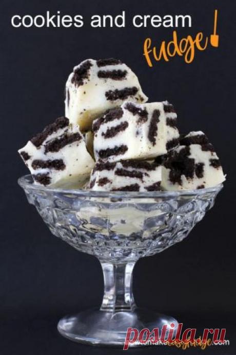 Cookies and Cream Fudge – How to make easy fudge! Video Tutorial