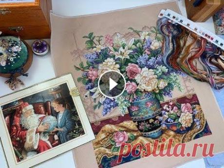 227. ГОТОВАЯ РАБОТА Восточное Великолепие, Дименшенс В видео показываю Готовую Работу от Дименшенс, Восточное Великолепие, а также начало нового набора от Дименшенс One Christmas Eve Хочу напомнить, что ...