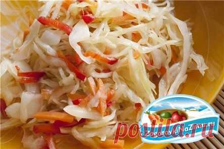 Закуска из капусты на зиму.