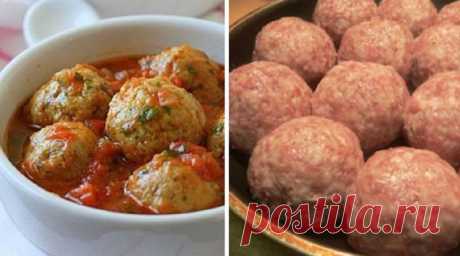 Самые вкусные тефтели. Лучшие шесть рецептиков — Всё Интересное