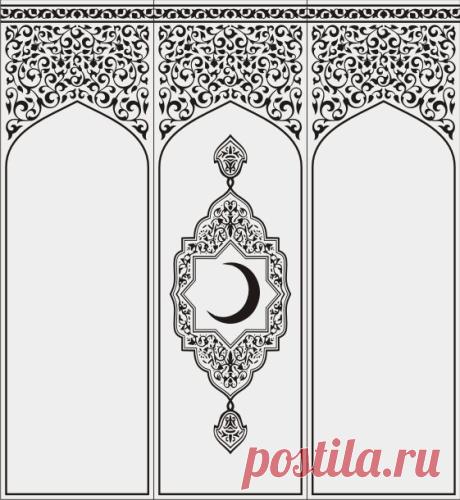 Арка мусульманская пескоструйный рисунок, шкаф рисунок арка мусульманская, наклейка на стену арка мусульманская, каталог рисунок арка мусульманская.
