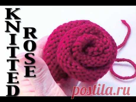 Knitted Rose
