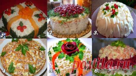 15 невероятно вкусных салатов для праздничного стола!